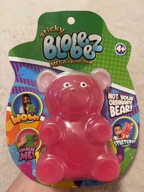 Sticky Mega Squish Bear - Pink